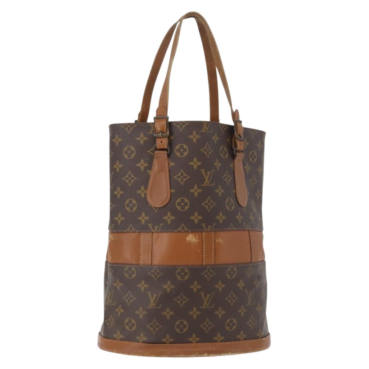 LOUIS VUITTON Monogram Bucket GM Shoulder Bag USA limited T42236 LV Auth 172916