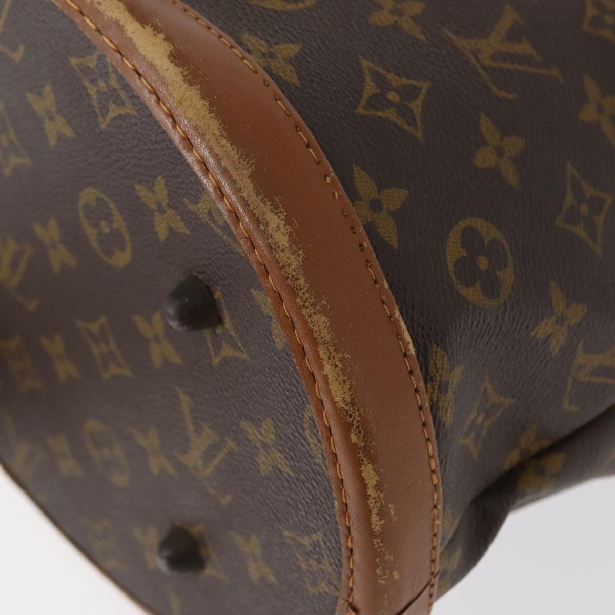 LOUIS VUITTON Monogram Bucket GM Shoulder Bag USA limited T42236 LV Auth 172916