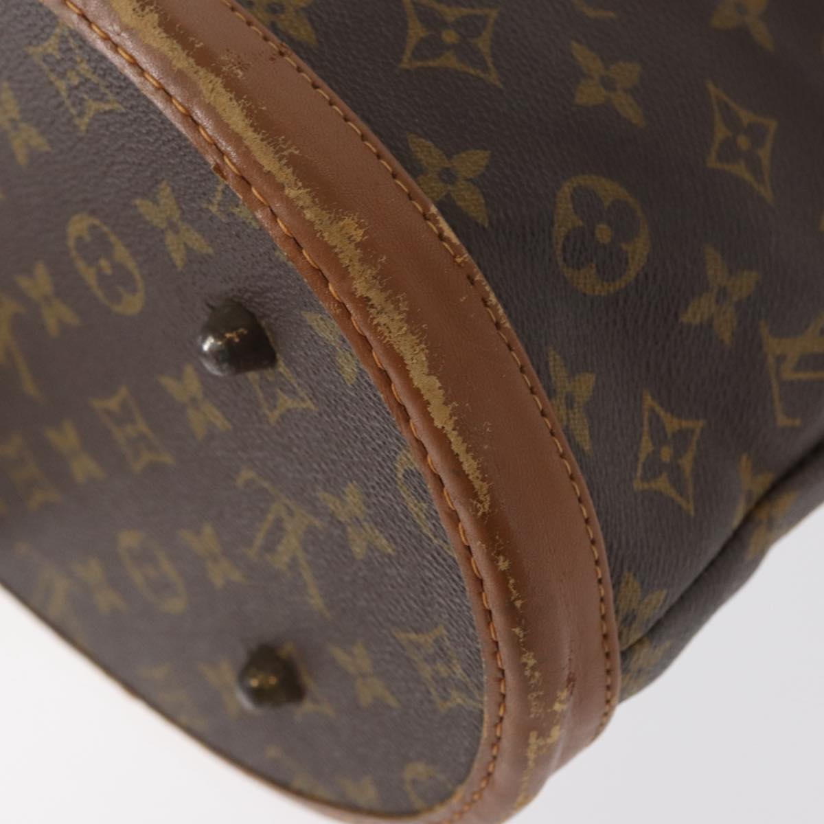 LOUIS VUITTON Monogram Bucket GM Shoulder Bag USA limited T42236 LV Auth 172916