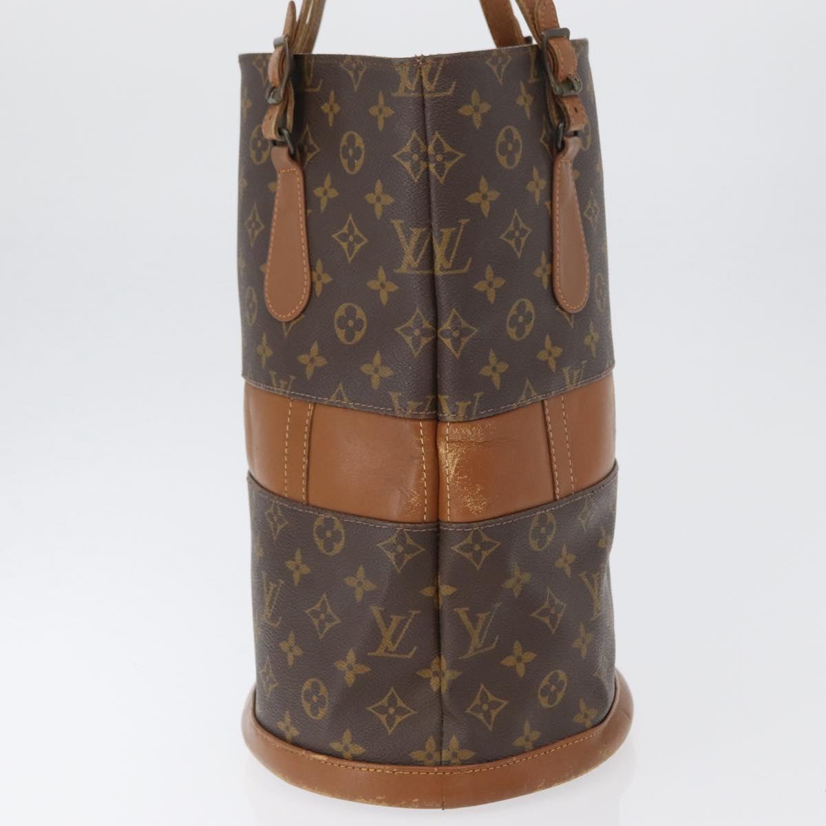 LOUIS VUITTON Monogram Bucket GM Shoulder Bag USA limited T42236 LV Auth 172916