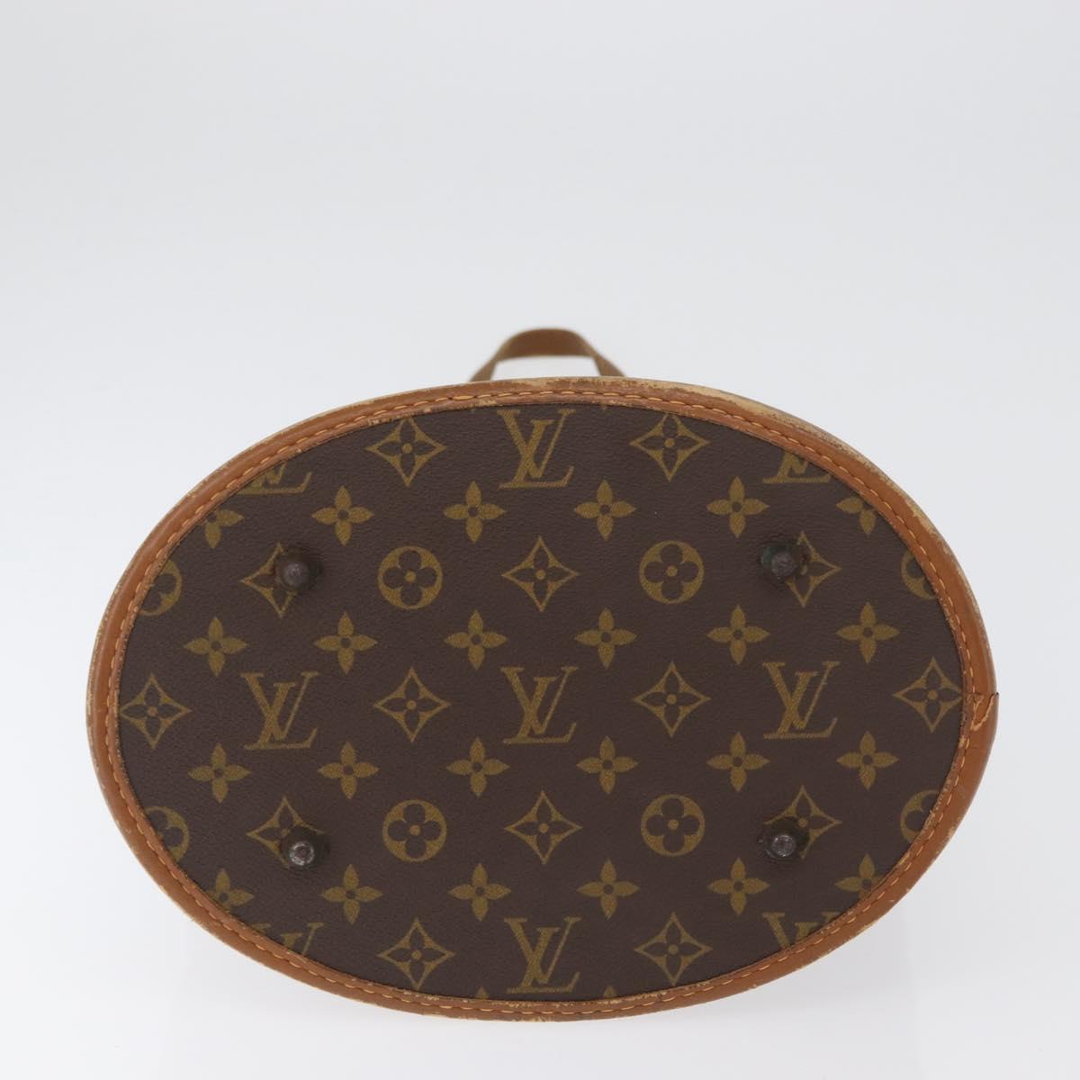 LOUIS VUITTON Monogram Bucket GM Shoulder Bag USA limited T42236 LV Auth 172916