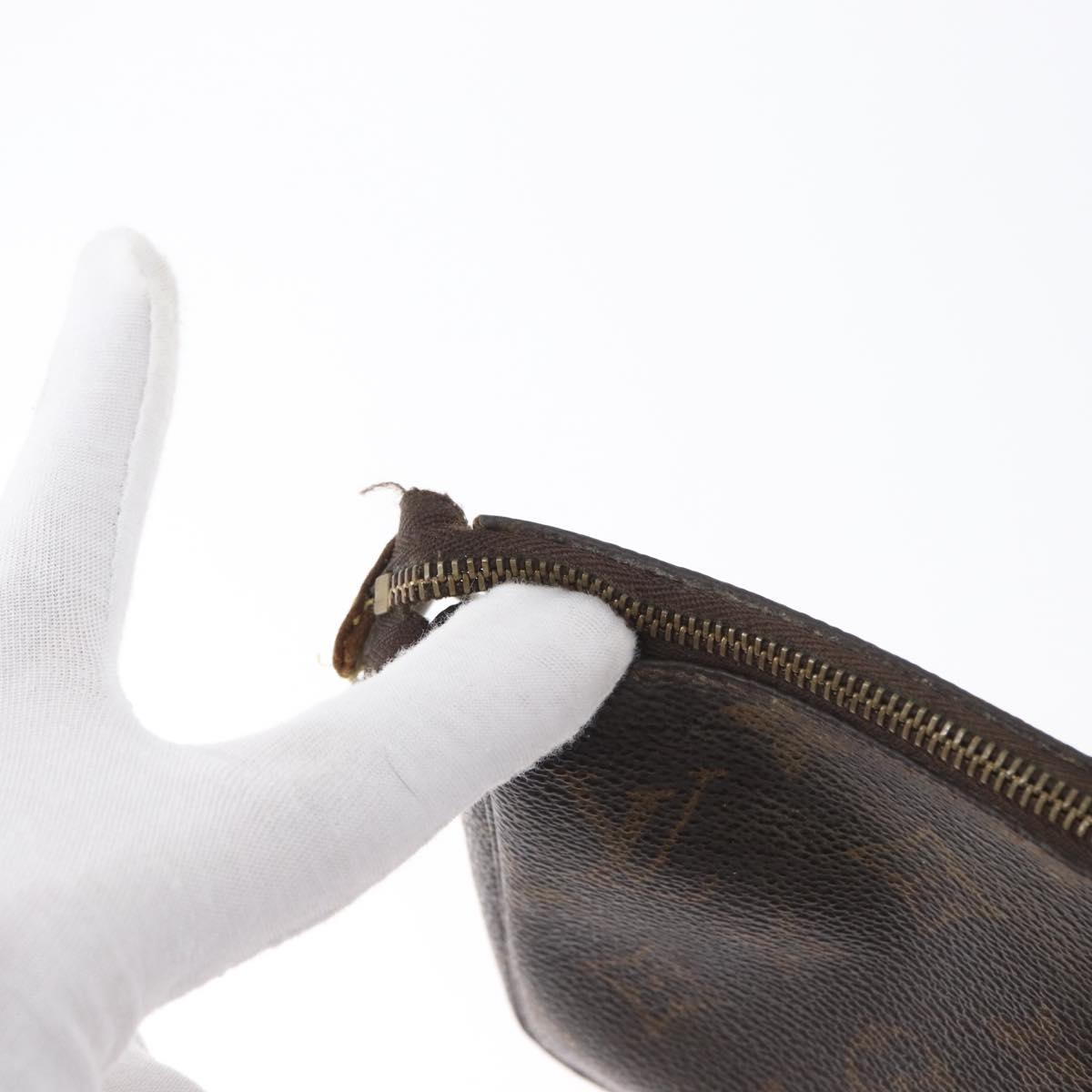 LOUIS VUITTON Monogram Pochette Accessoires Pouch M51980 LV Auth 172928