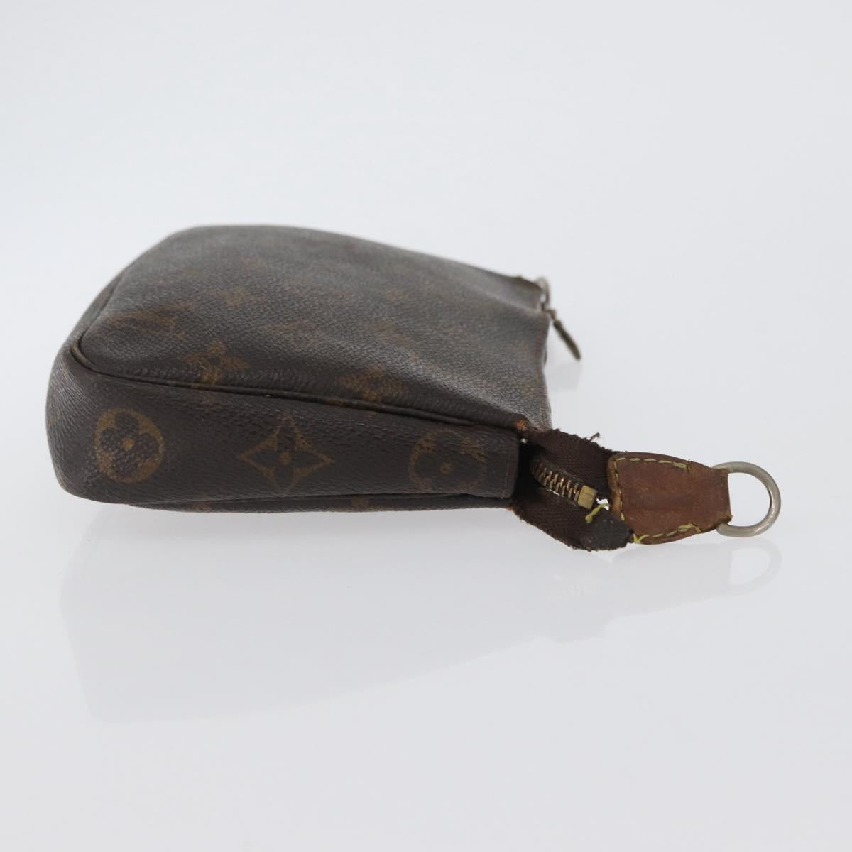 LOUIS VUITTON Monogram Pochette Accessoires Pouch M51980 LV Auth 172928
