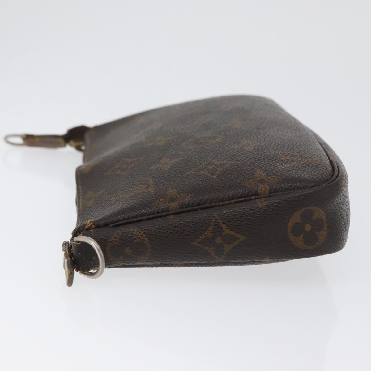 LOUIS VUITTON Monogram Pochette Accessoires Pouch M51980 LV Auth 172928