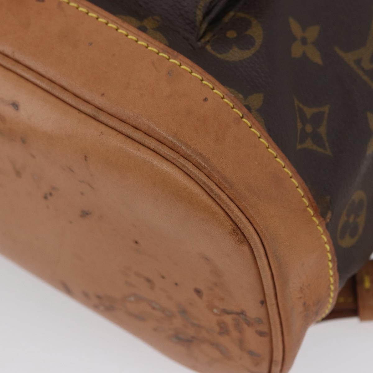 LOUIS VUITTON Monogram Montsouris MM Backpack M51136 LV Auth 172978
