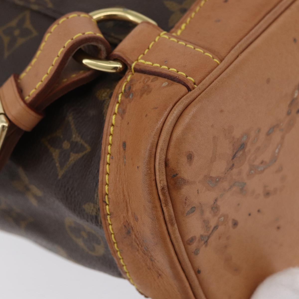 LOUIS VUITTON Monogram Montsouris MM Backpack M51136 LV Auth 172978
