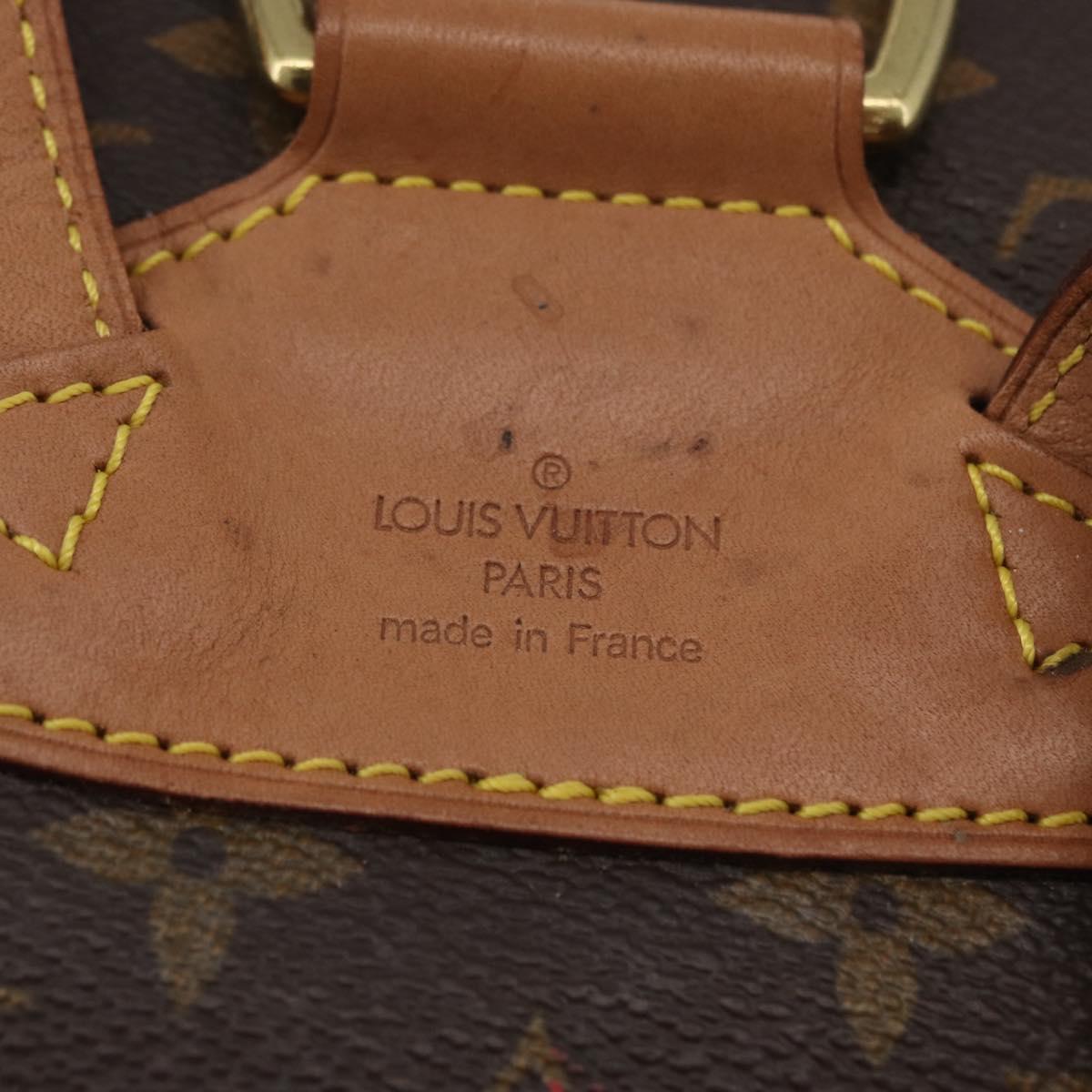 LOUIS VUITTON Monogram Montsouris MM Backpack M51136 LV Auth 172978