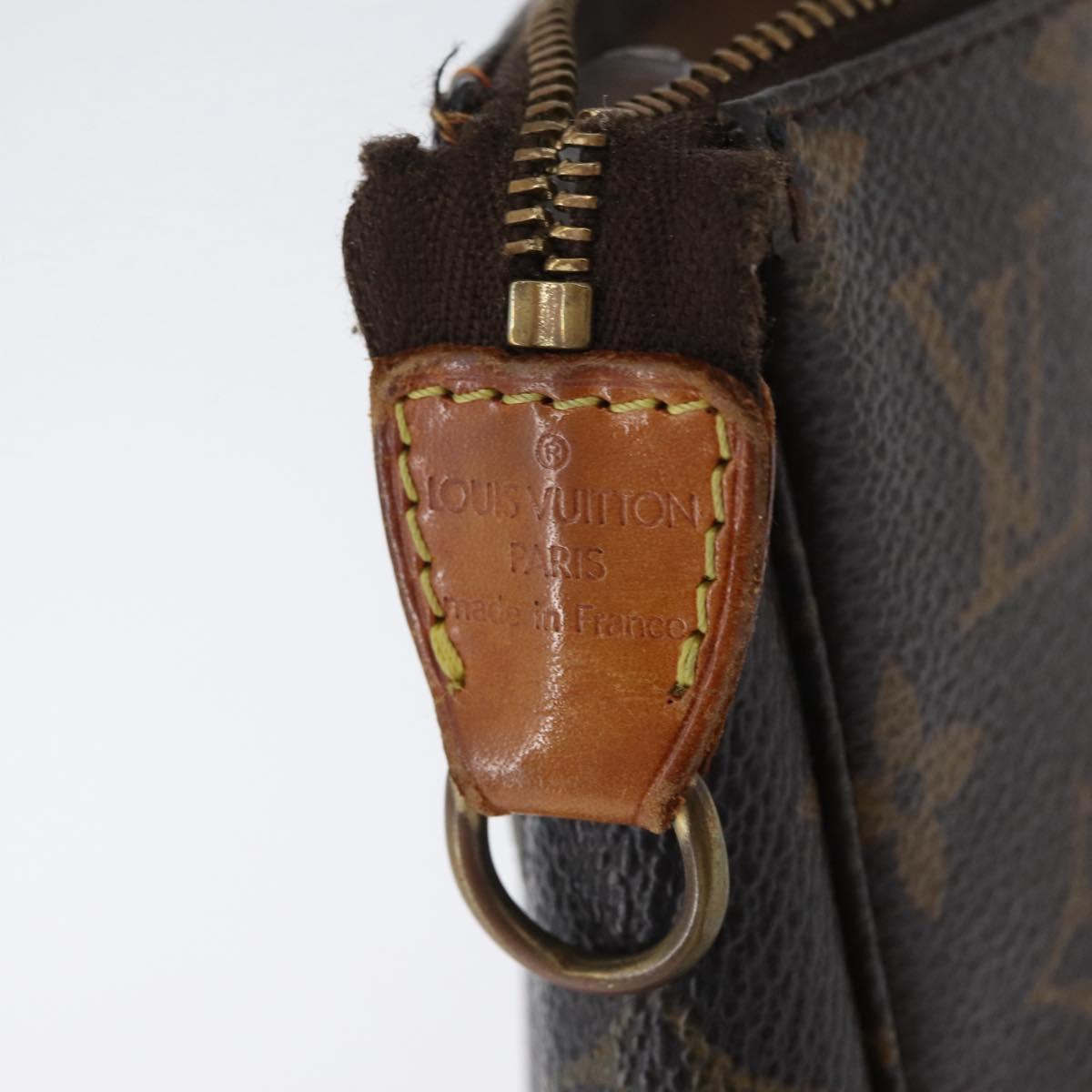 LOUIS VUITTON Monogram Pochette Accessoires Pouch M51980 LV Auth 172982