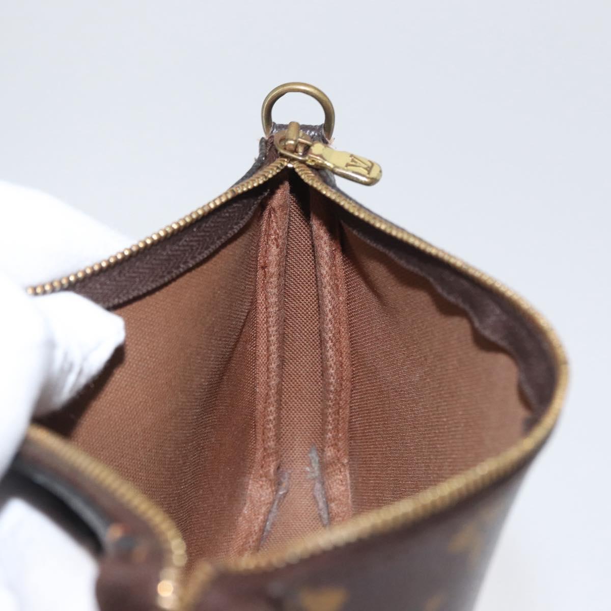 LOUIS VUITTON Monogram Pochette Accessoires Pouch M51980 LV Auth 172982