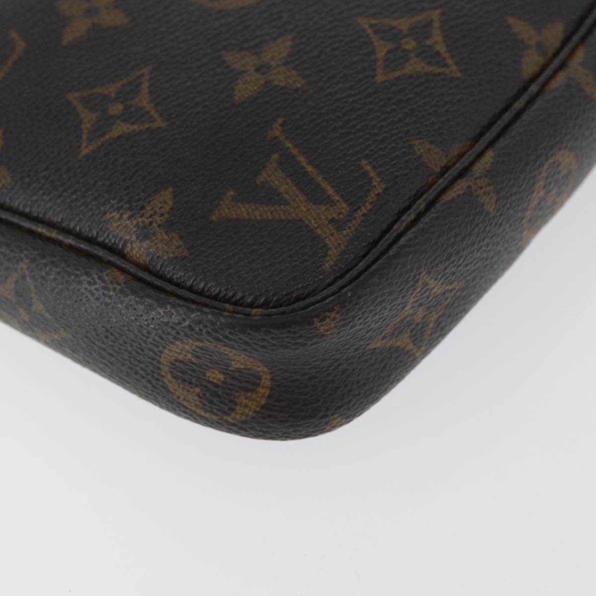 LOUIS VUITTON Monogram Pochette Accessoires Pouch M51980 LV Auth 172982