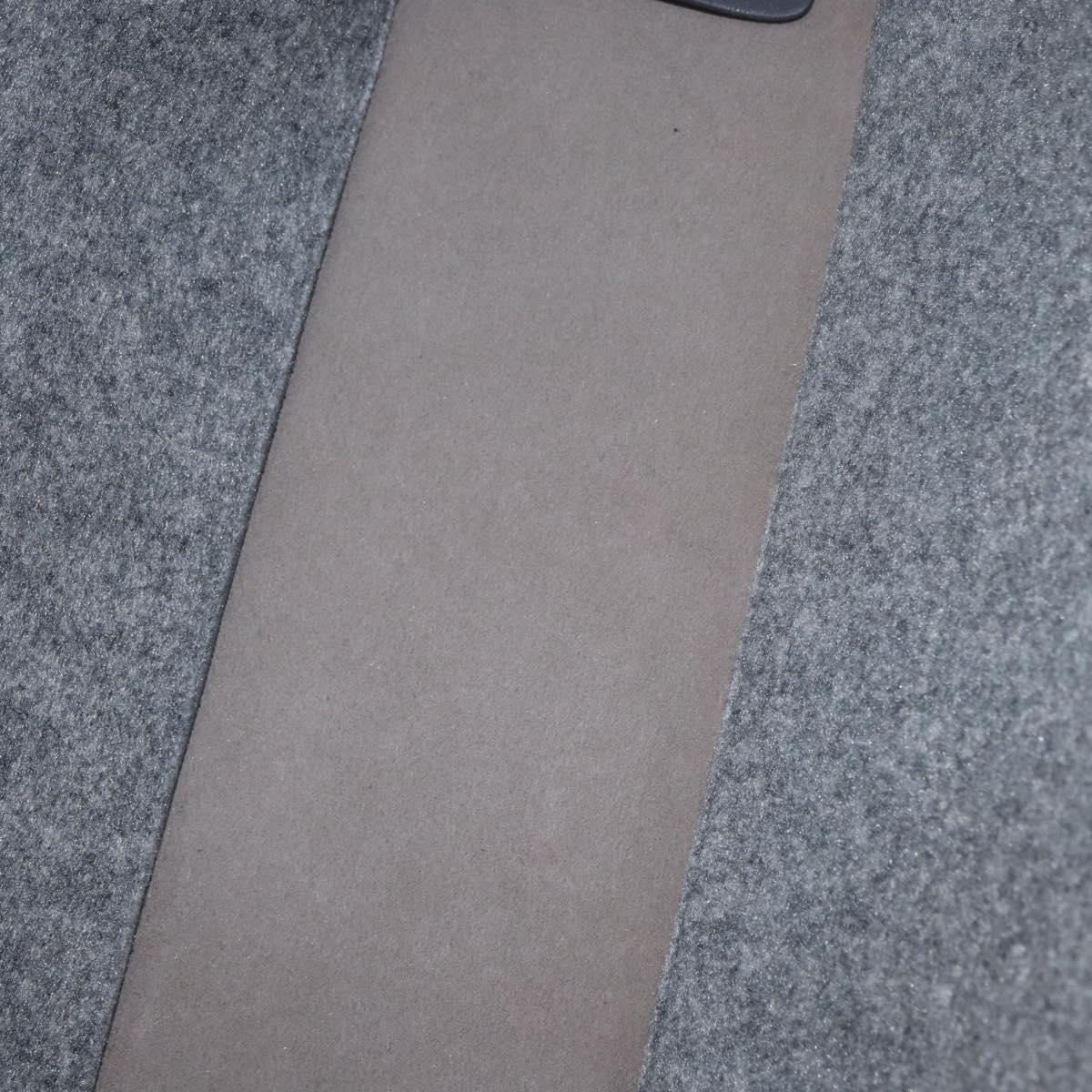 Stella MacCartney Tote Bag polyester Gray Silver Auth 172985