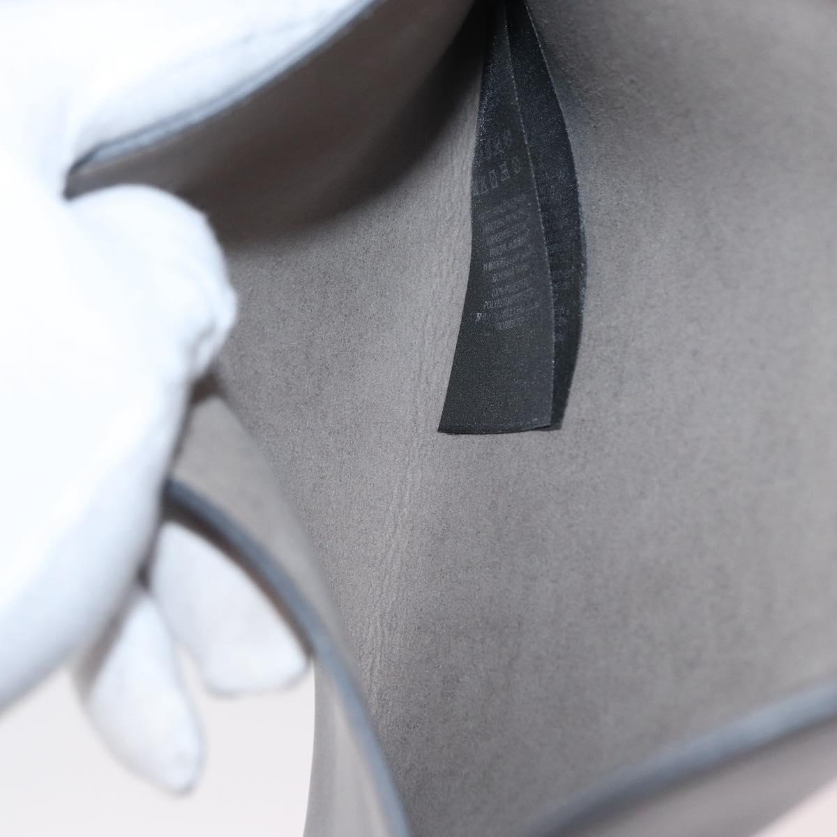 Stella MacCartney Tote Bag polyester Gray Silver Auth 172985