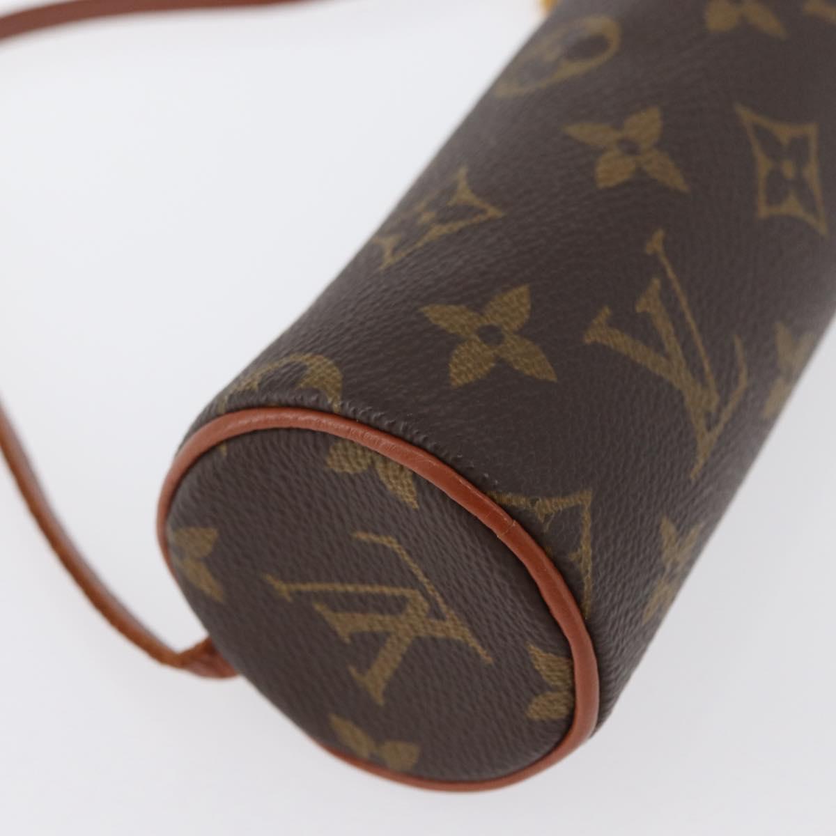 LOUIS VUITTON Monogram Papillon Pouch LV Auth 173008A