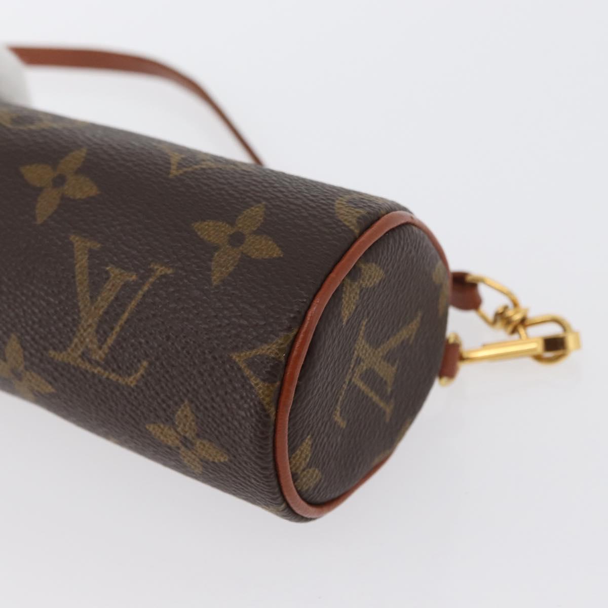 LOUIS VUITTON Monogram Papillon Pouch LV Auth 173008A