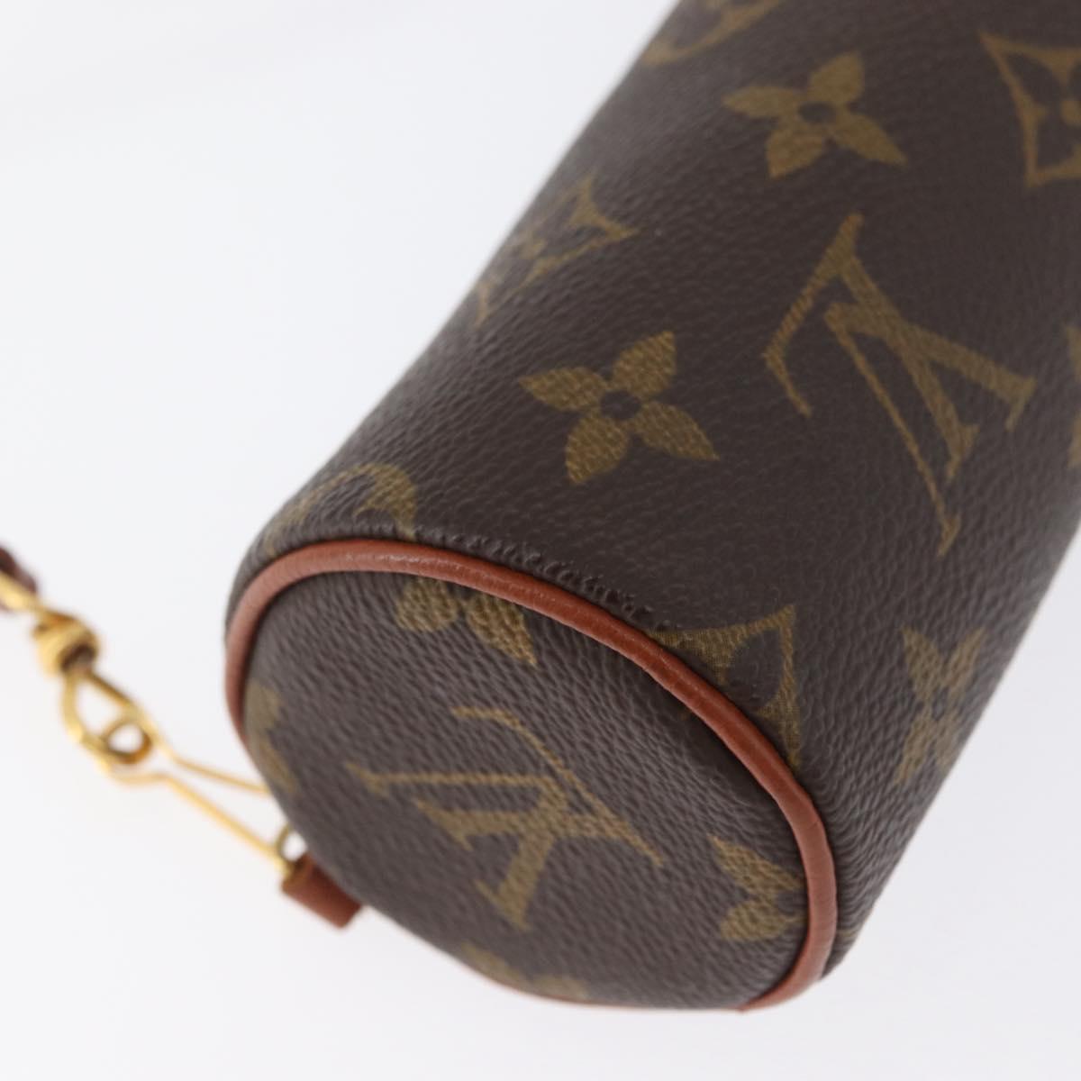 LOUIS VUITTON Monogram Papillon Pouch LV Auth 173008A