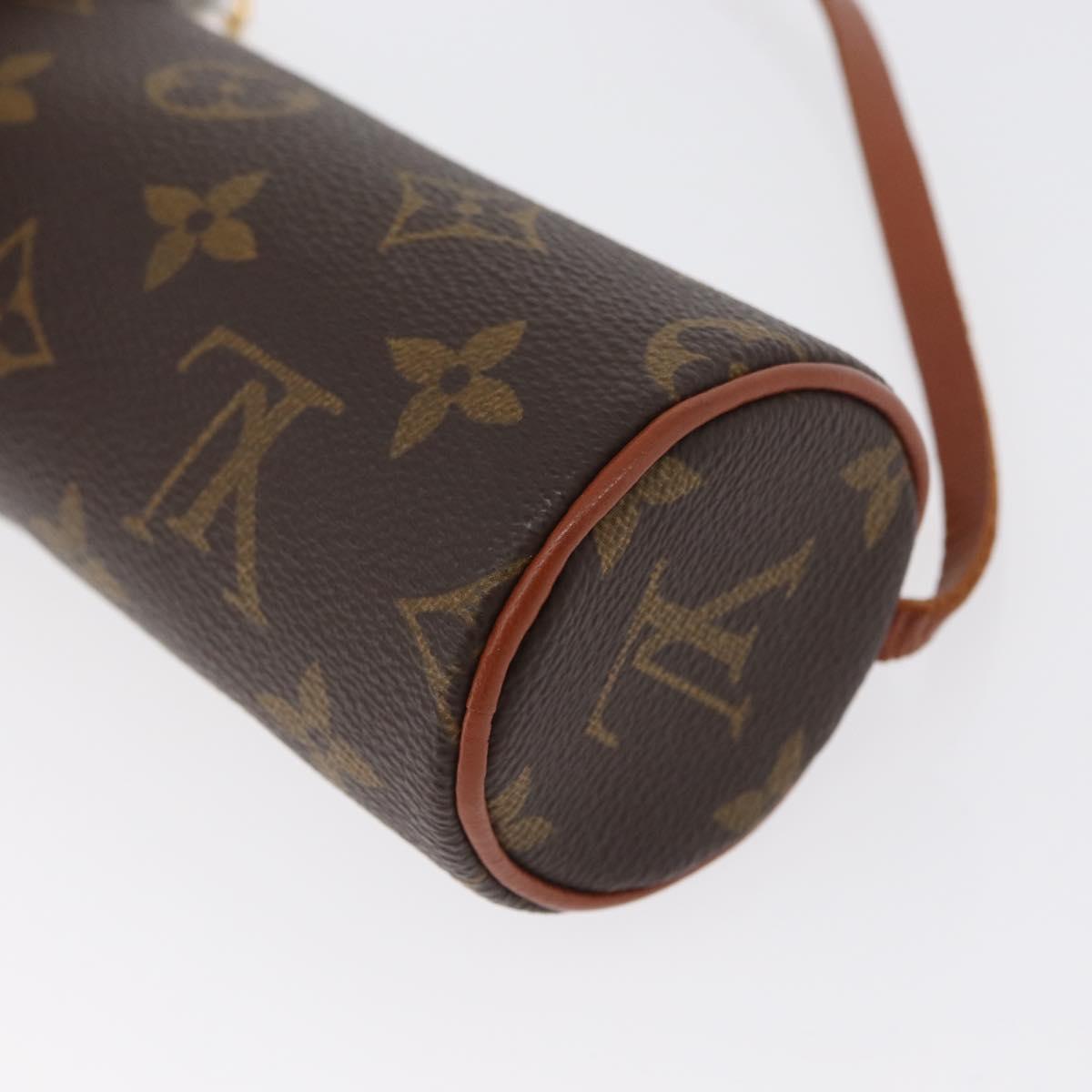 LOUIS VUITTON Monogram Papillon Pouch LV Auth 173008A