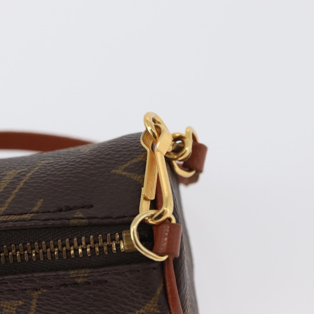 LOUIS VUITTON Monogram Papillon Pouch LV Auth 173008A