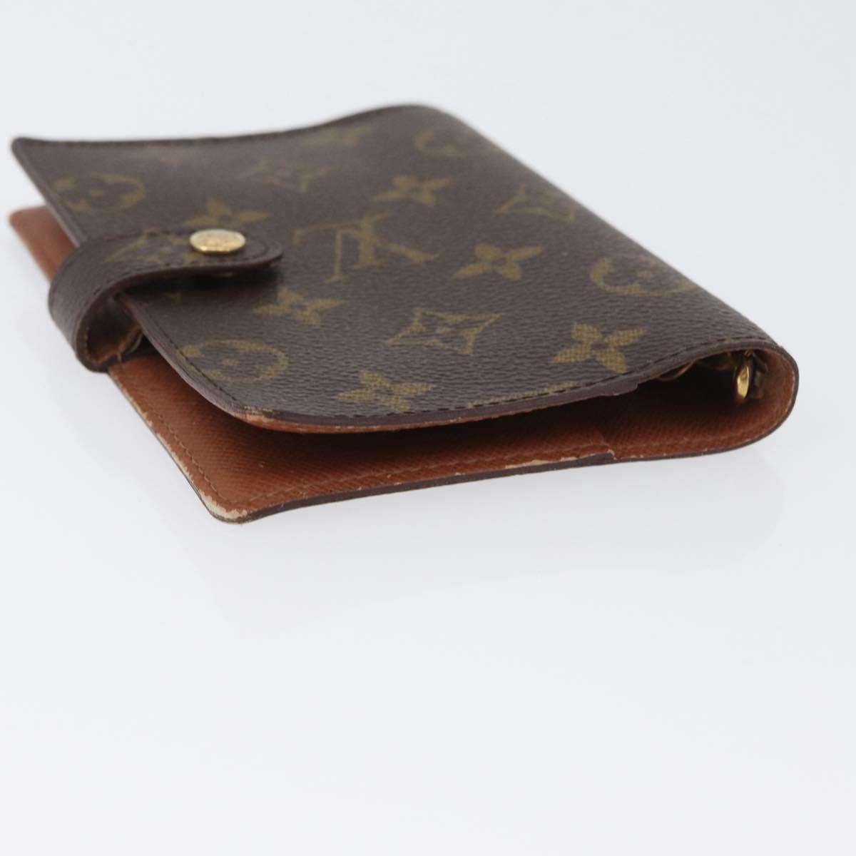 LOUIS VUITTON Monogram Agenda PM Day Planner Cover R20005 LV Auth 173009