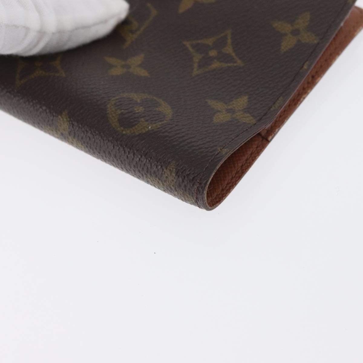 LOUIS VUITTON Monogram Agenda PM Day Planner Cover R20005 LV Auth 173009