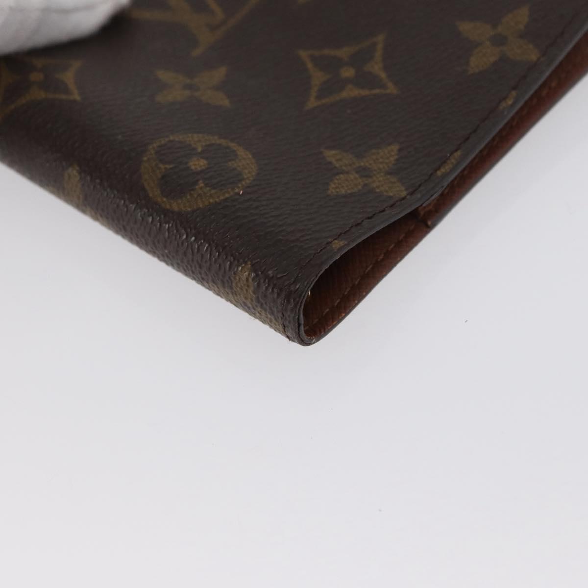 LOUIS VUITTON Monogram Agenda PM Day Planner Cover R20005 LV Auth 173010