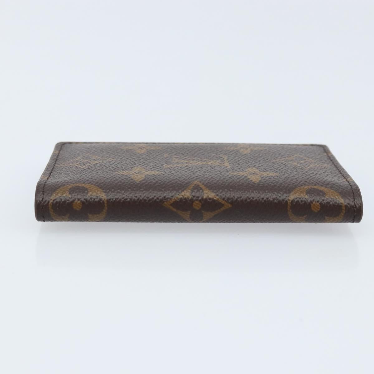 LOUIS VUITTON Monogram Organizer De Poch Card Case M60502 LV Auth 173014SAM