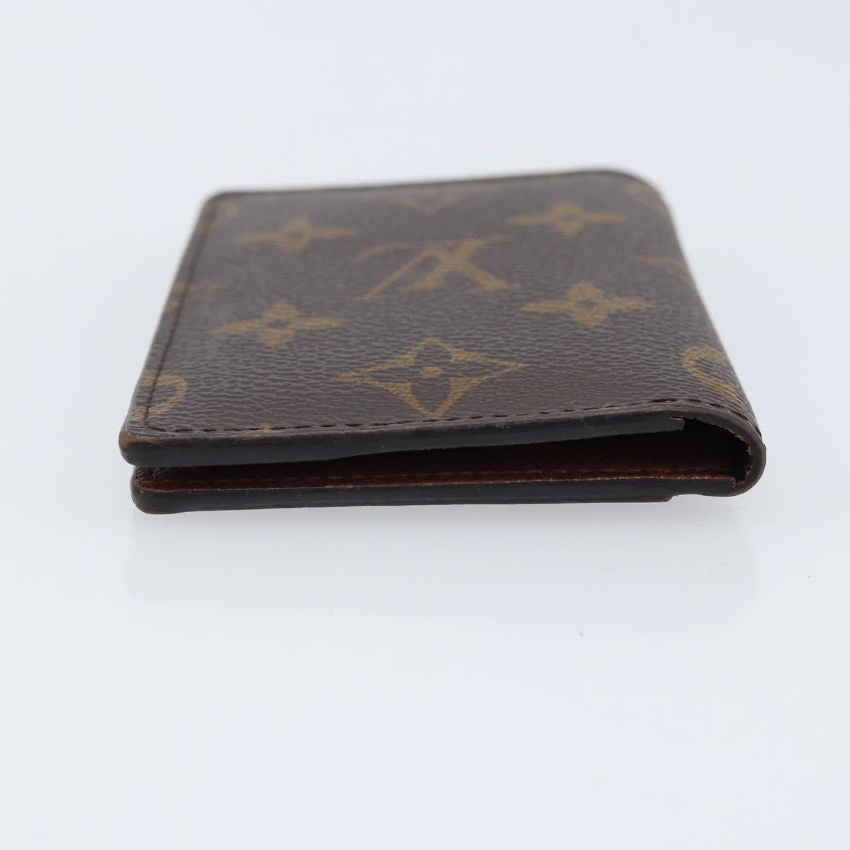 LOUIS VUITTON Monogram Organizer De Poch Card Case M60502 LV Auth 173014SAM