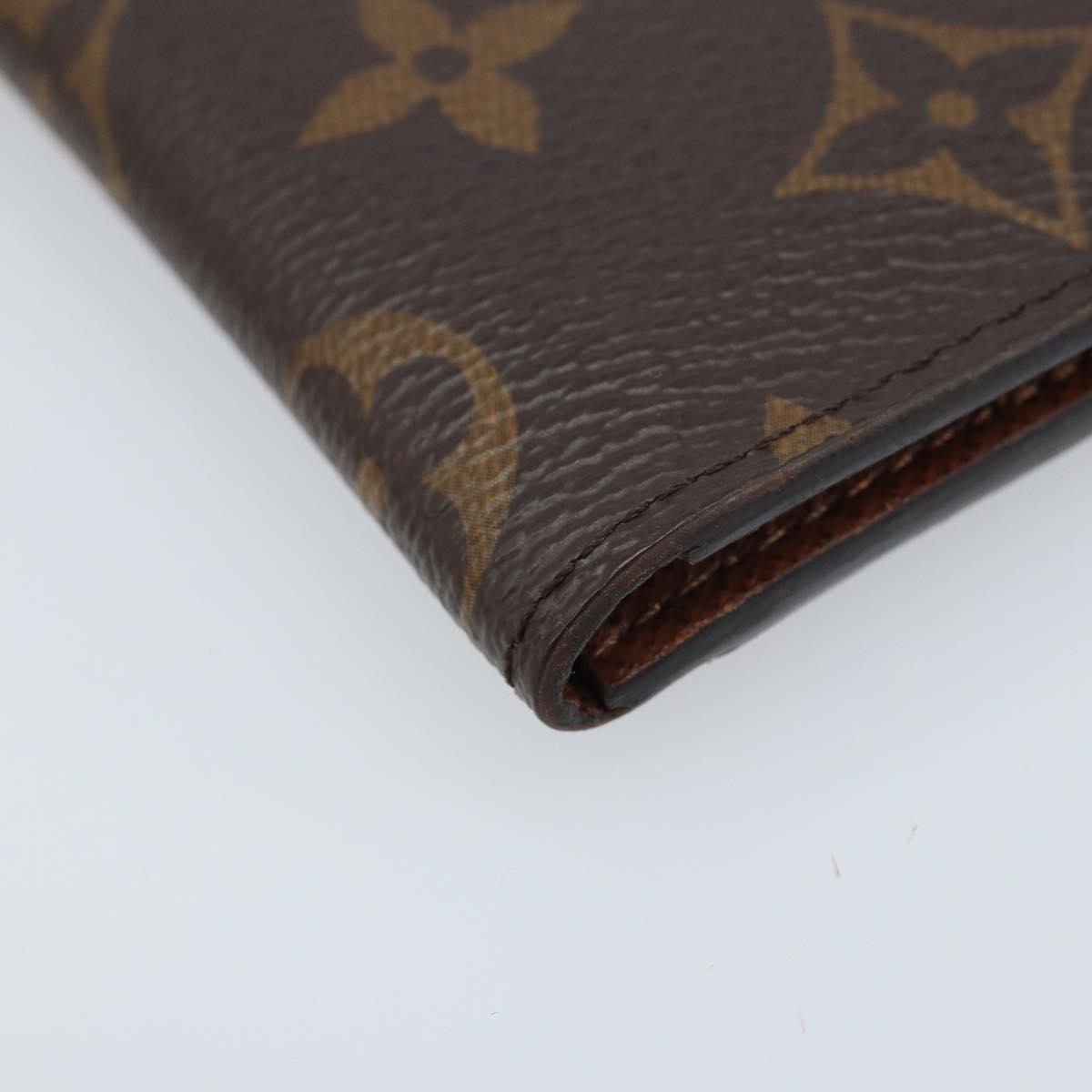 LOUIS VUITTON Monogram Organizer De Poch Card Case M60502 LV Auth 173014SAM