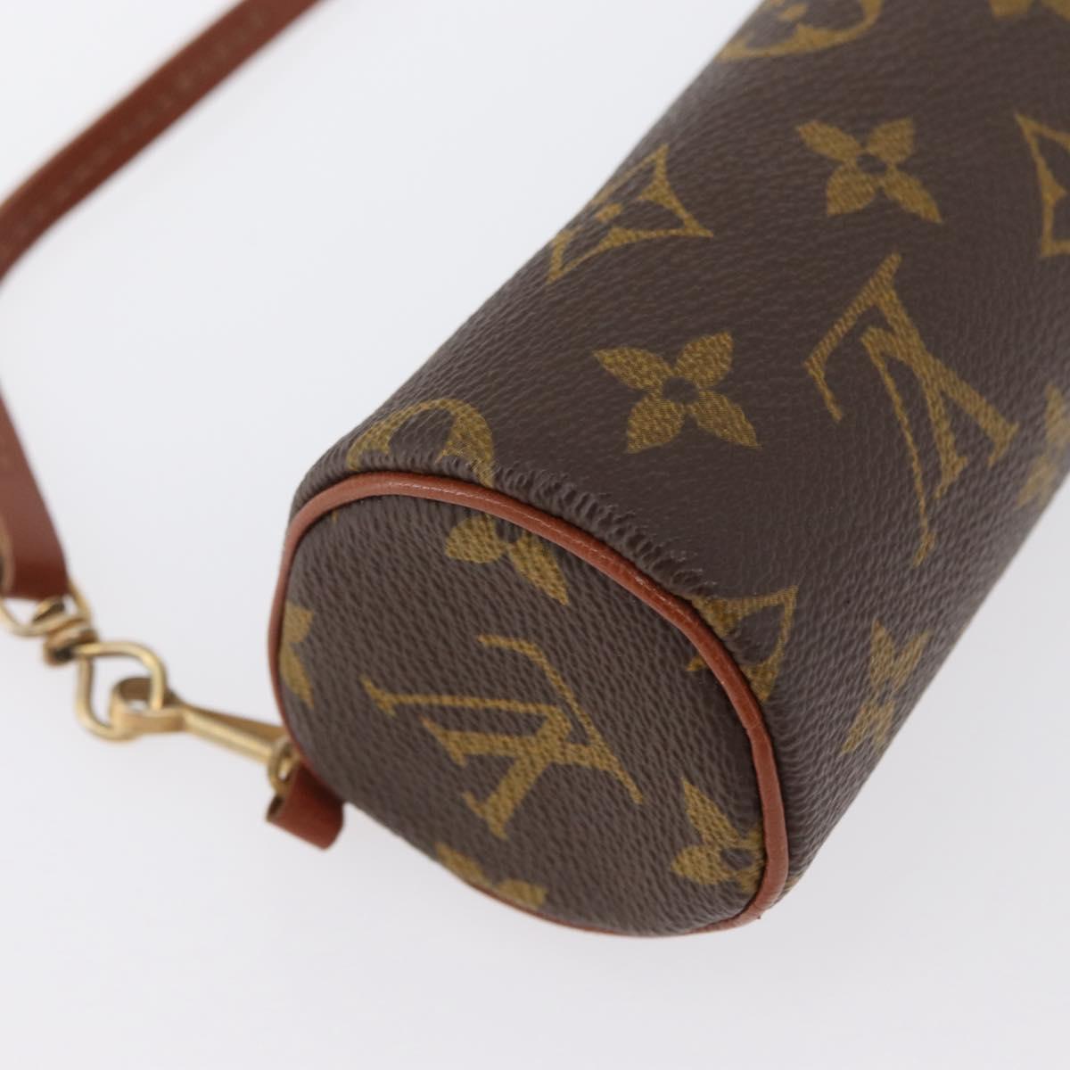 LOUIS VUITTON Monogram Papillon Pouch LV Auth 173023A