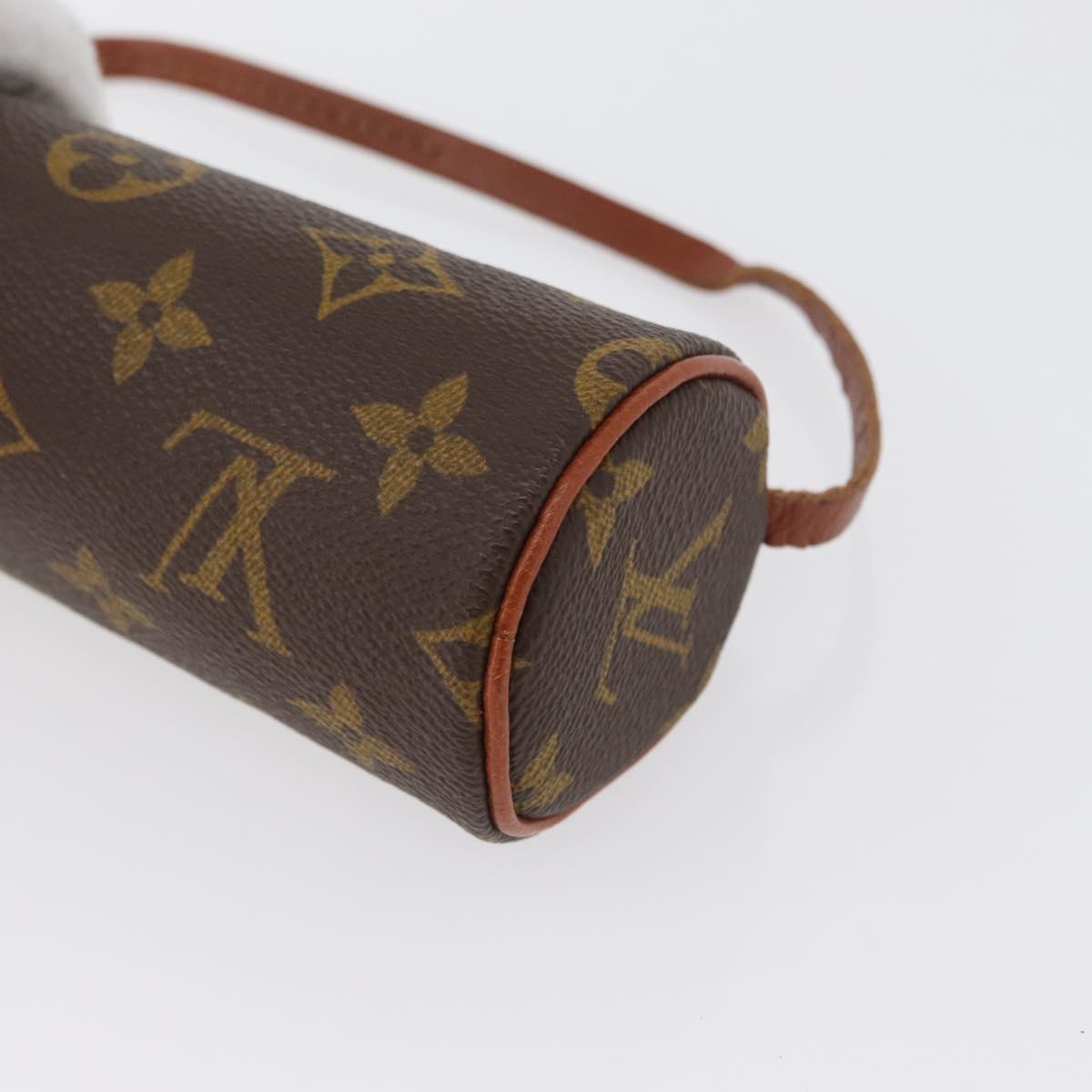 LOUIS VUITTON Monogram Papillon Pouch LV Auth 173023A