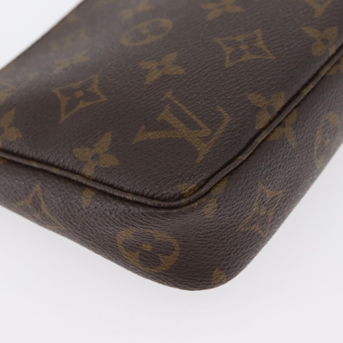 LOUIS VUITTON Monogram Pochette Accessoires Pouch M51980 LV Auth 173026A