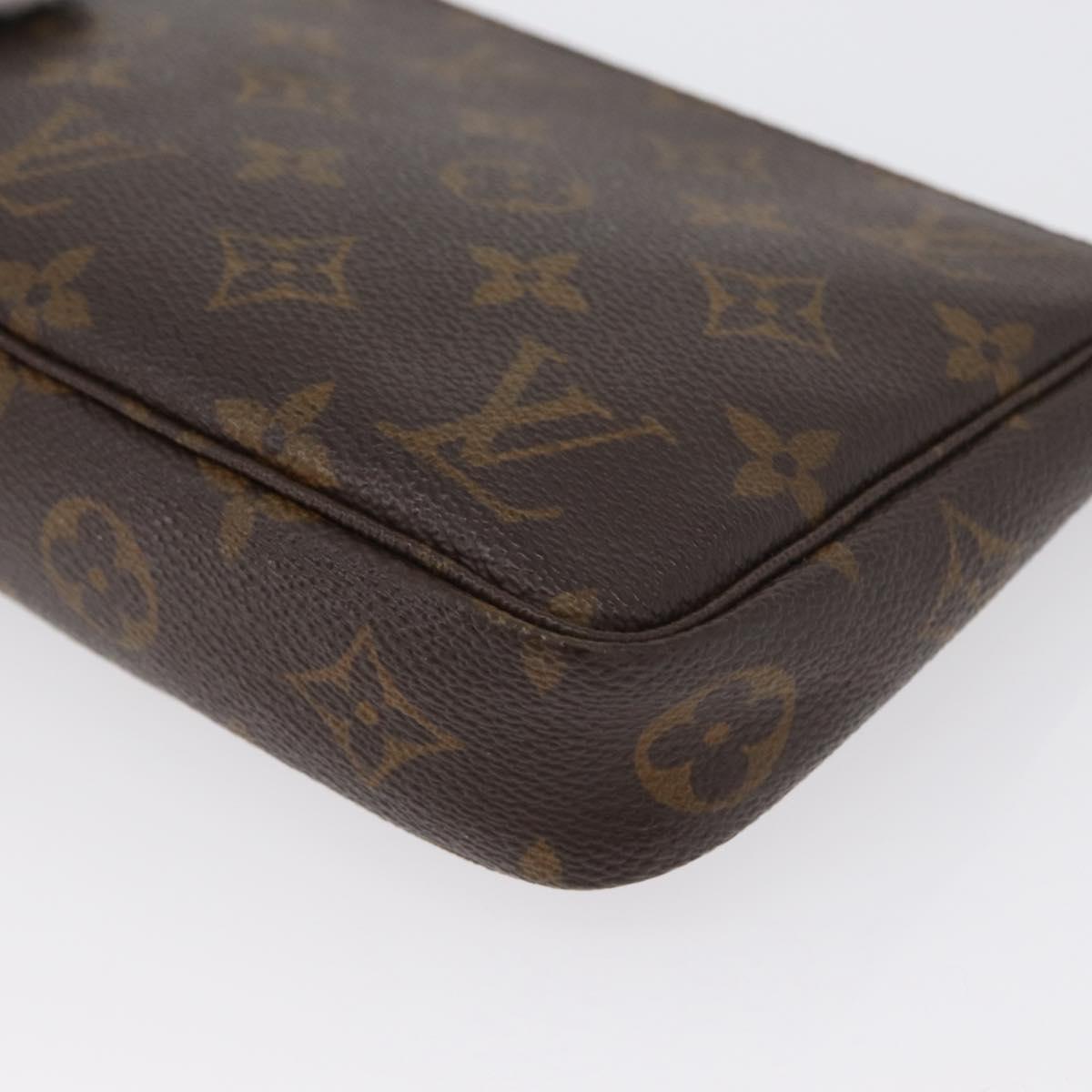 LOUIS VUITTON Monogram Pochette Accessoires Pouch M51980 LV Auth 173026A