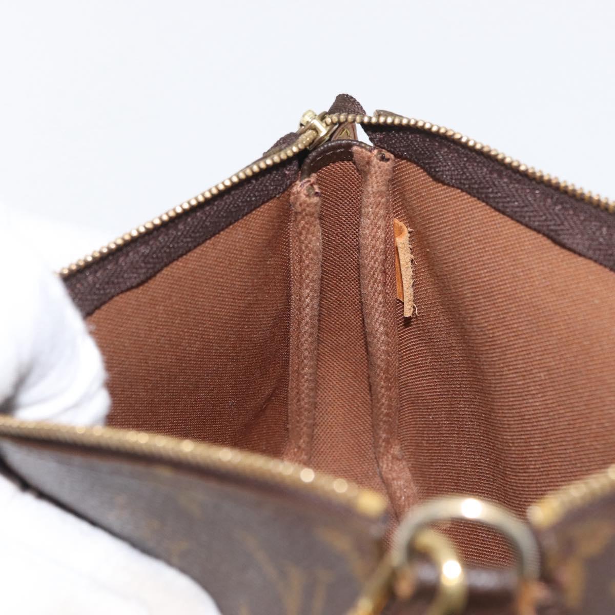 LOUIS VUITTON Monogram Pochette Accessoires Pouch M51980 LV Auth 173026A