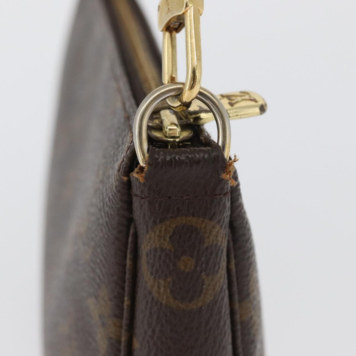 LOUIS VUITTON Monogram Pochette Accessoires Pouch M51980 LV Auth 173026A