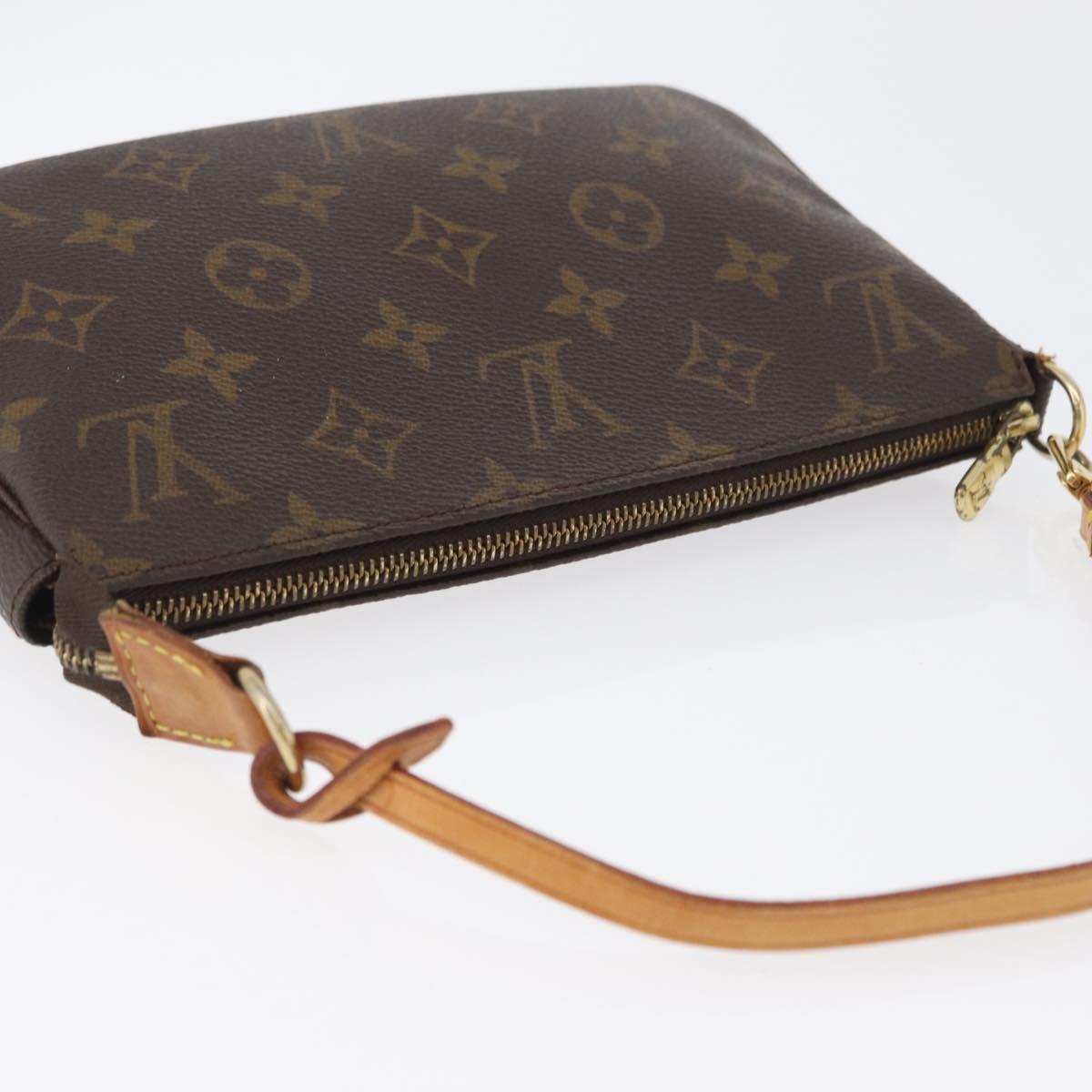 LOUIS VUITTON Monogram Pochette Accessoires Pouch M51980 LV Auth 173026A