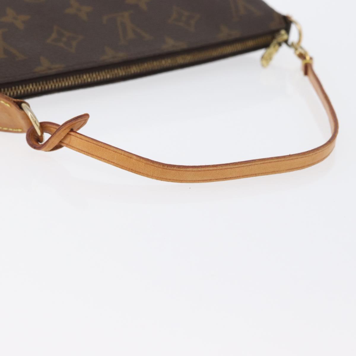 LOUIS VUITTON Monogram Pochette Accessoires Pouch M51980 LV Auth 173026A