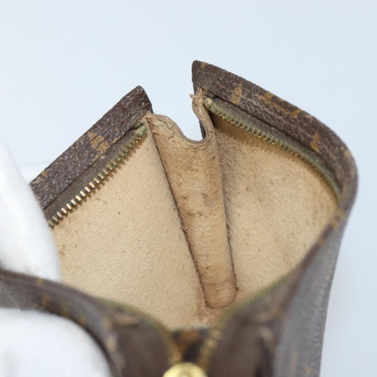 LOUIS VUITTON Monogram Bucket PM Accessory Pouch LV Auth 173037