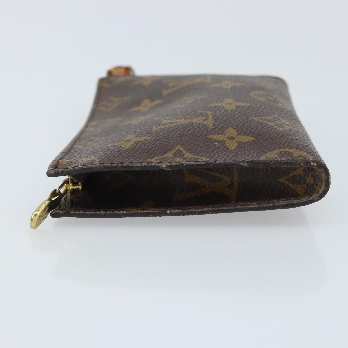 LOUIS VUITTON Monogram Bucket PM Accessory Pouch LV Auth 173037