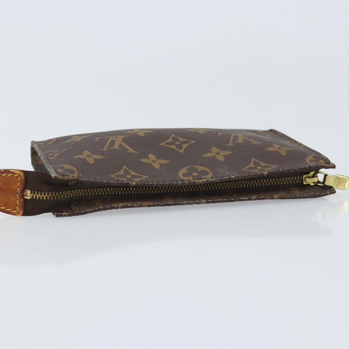 LOUIS VUITTON Monogram Bucket PM Accessory Pouch LV Auth 173037