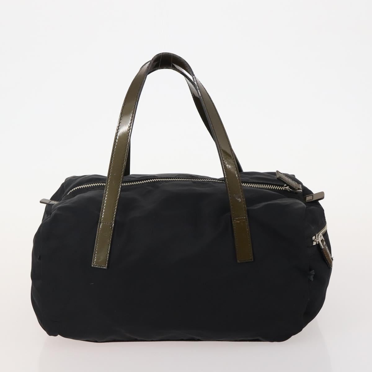 PRADA Shoulder Bag Nylon 3 Set Black Pink Auth 173043