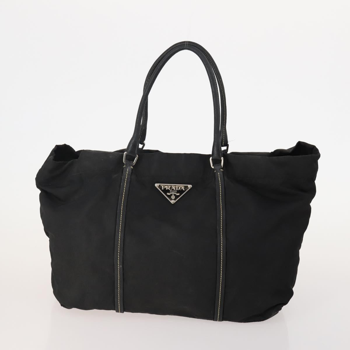 PRADA Shoulder Bag Nylon 3 Set Black Pink Auth 173043