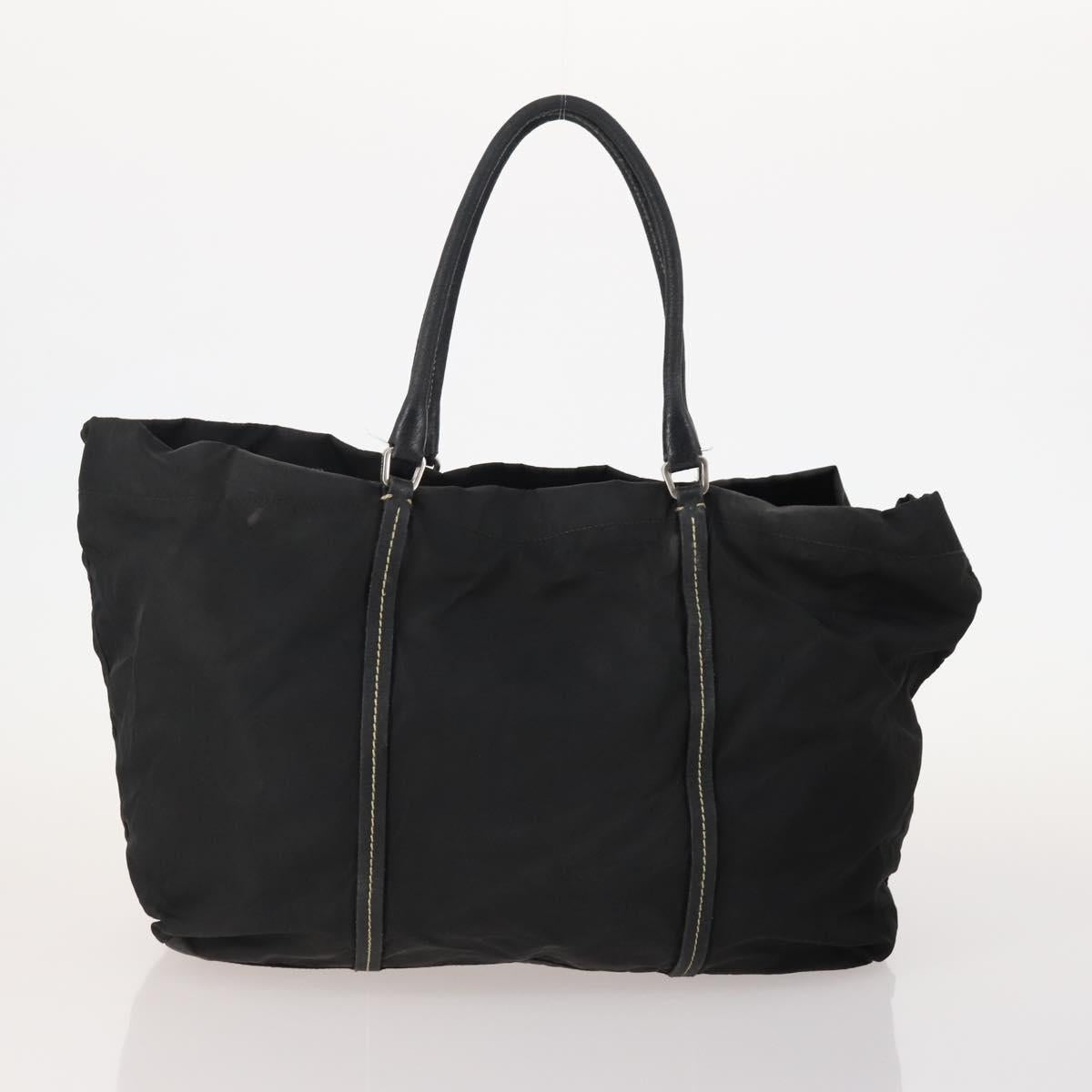 PRADA Shoulder Bag Nylon 3 Set Black Pink Auth 173043