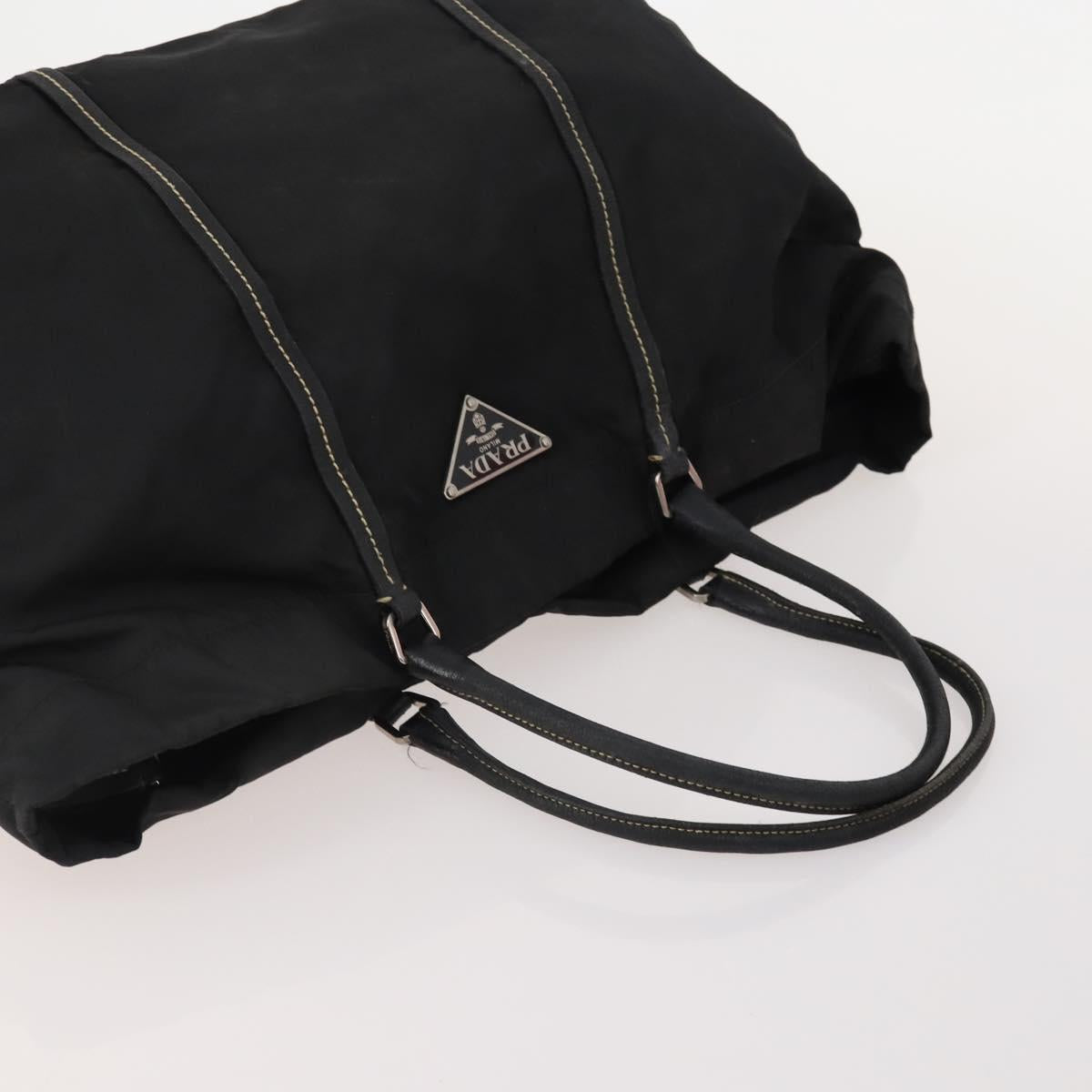 PRADA Shoulder Bag Nylon 3 Set Black Pink Auth 173043