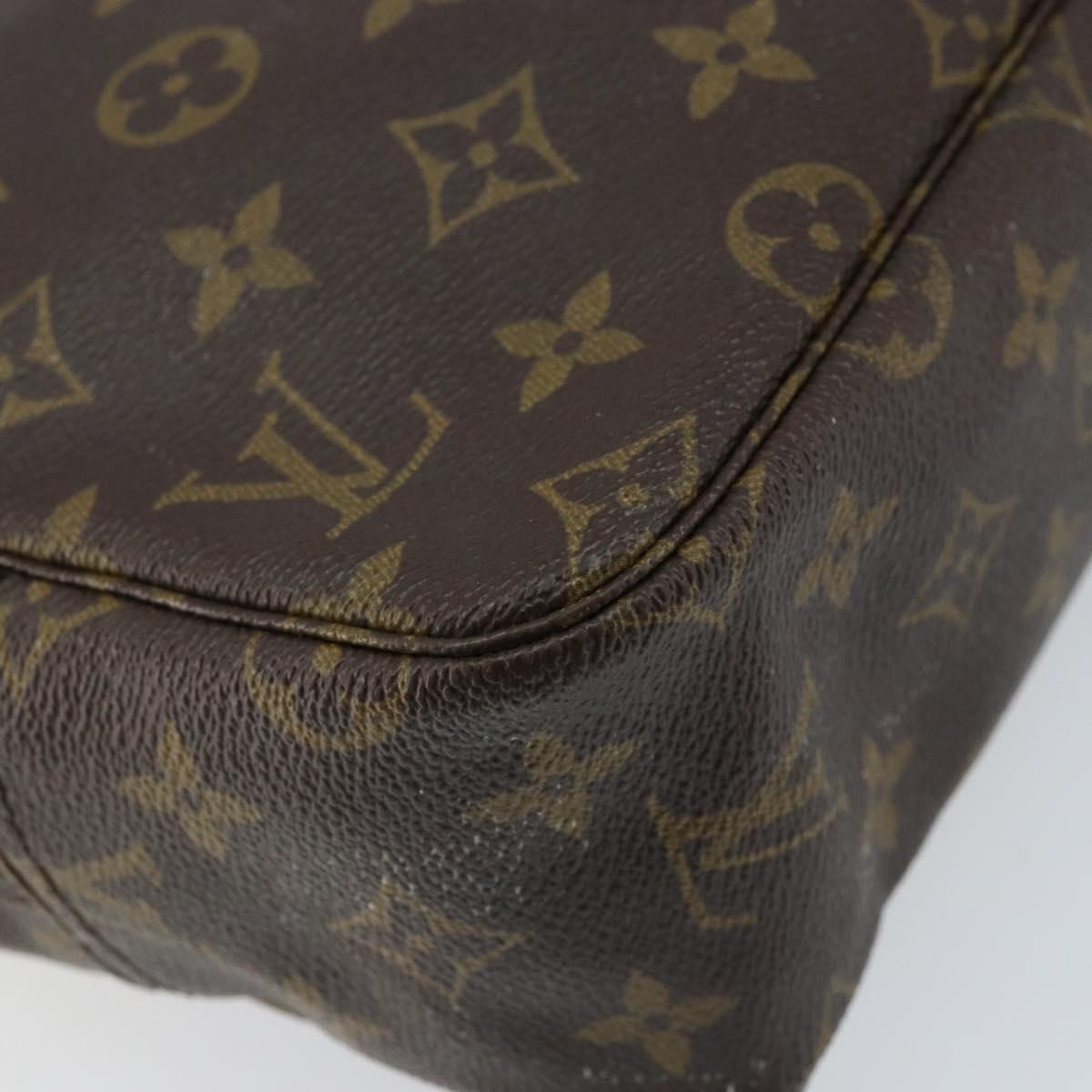 LOUIS VUITTON Monogram Trousse Toilette 28 Clutch Bag M47522 LV Auth 173107