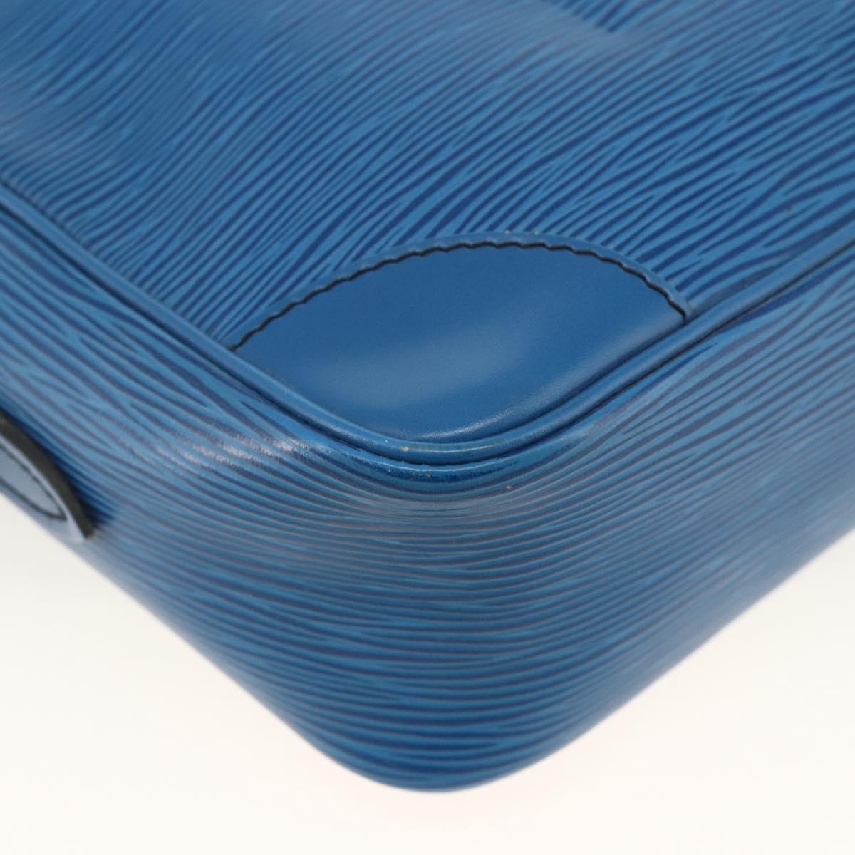 LOUIS VUITTON Epi Trocadero 27 Shoulder Bag Blue M52315 LV Auth 173111