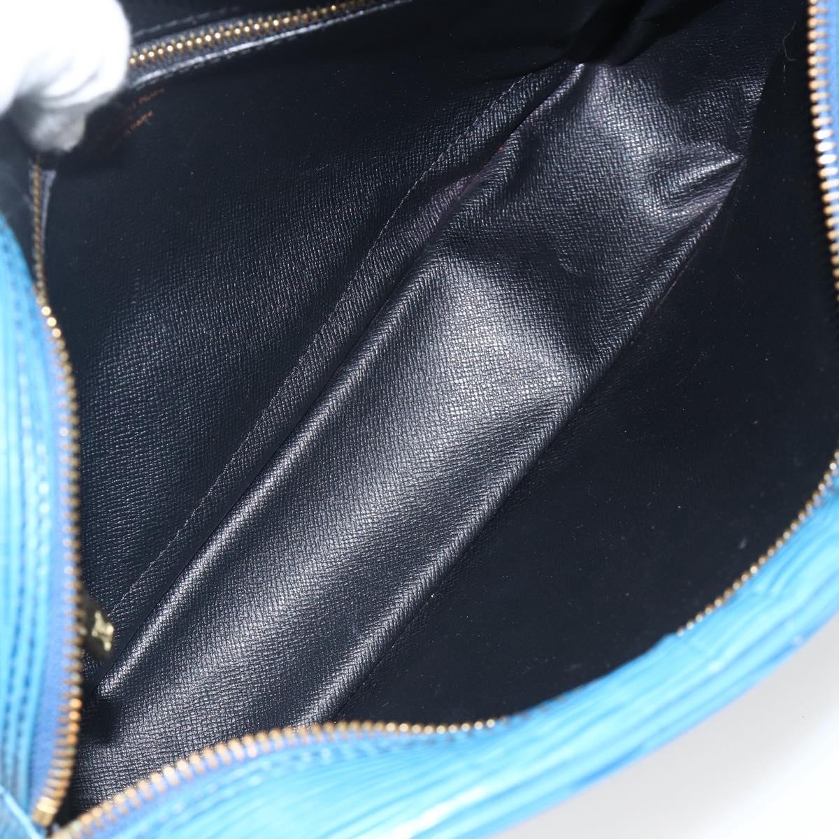 LOUIS VUITTON Epi Trocadero 27 Shoulder Bag Blue M52315 LV Auth 173111