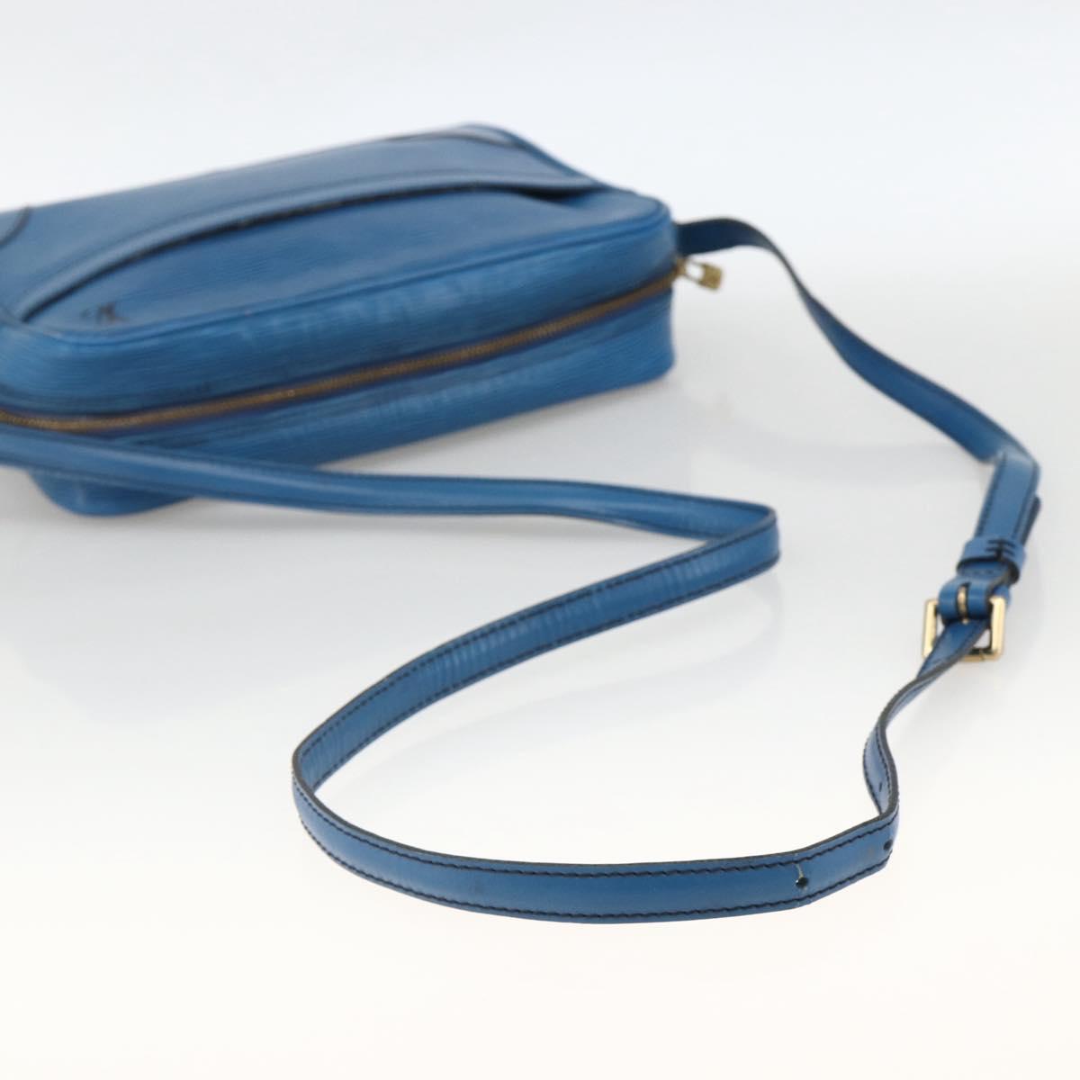 LOUIS VUITTON Epi Trocadero 27 Shoulder Bag Blue M52315 LV Auth 173111