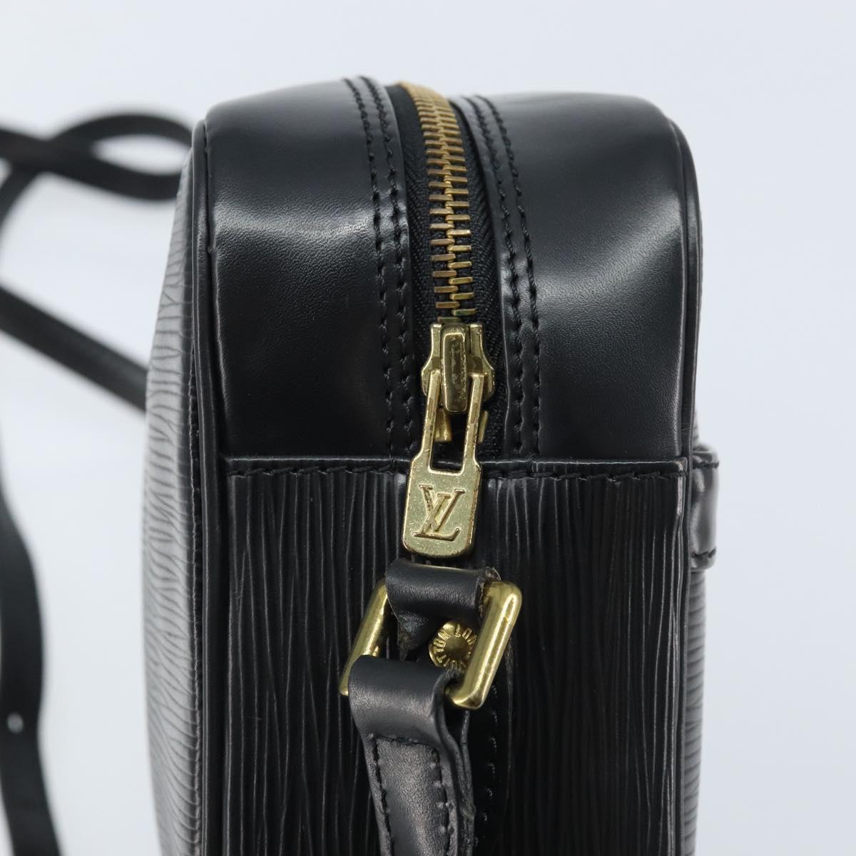 LOUIS VUITTON Epi Trocadero 27 Shoulder Bag Black M52312 LV Auth 173112