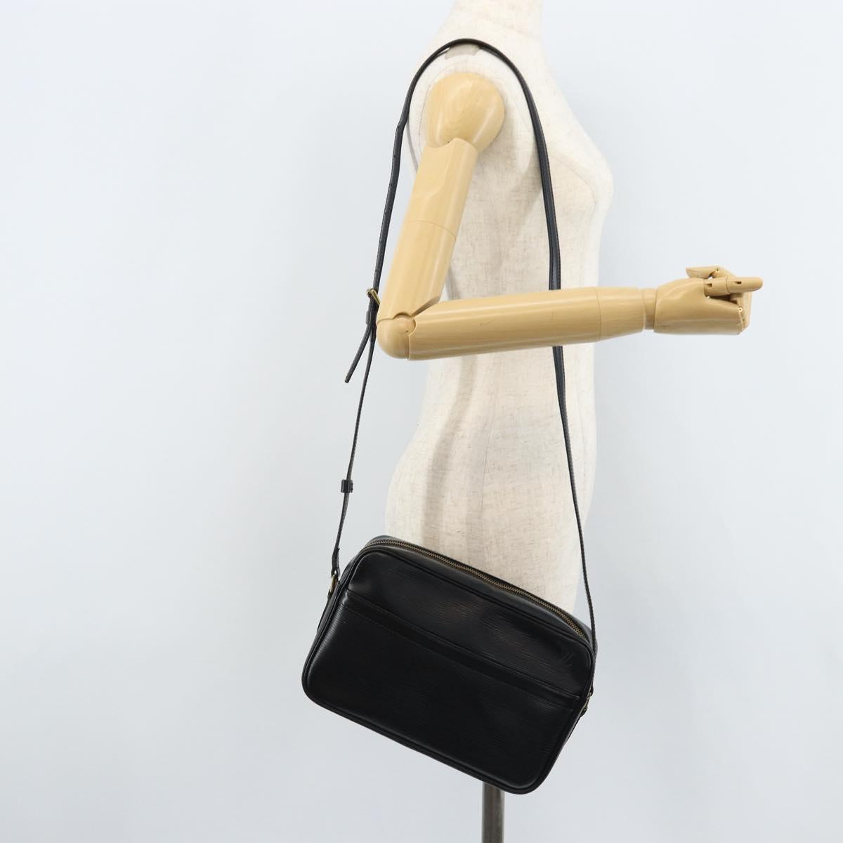 LOUIS VUITTON Epi Trocadero 27 Shoulder Bag Black M52312 LV Auth 173112