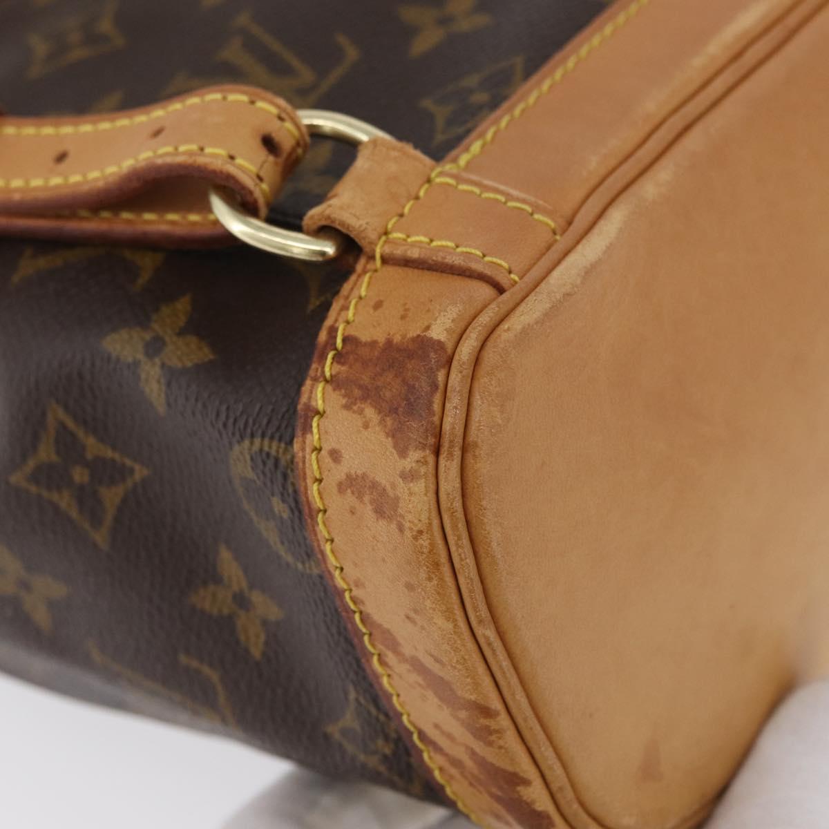 LOUIS VUITTON Monogram Montsouris PM Backpack M51137 LV Auth 173124