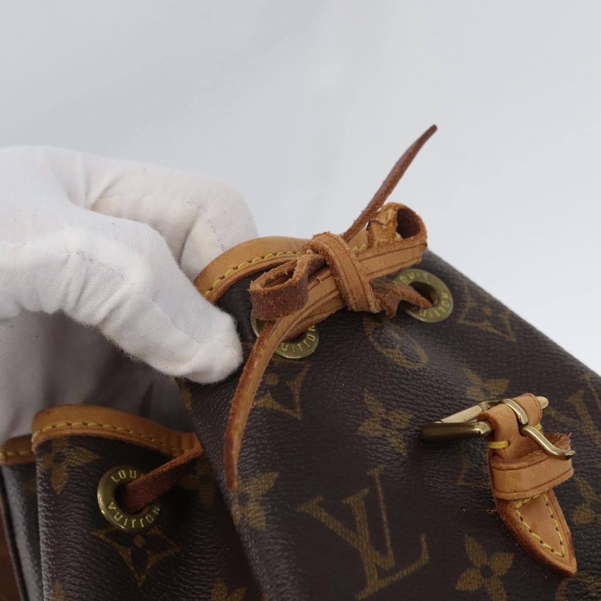 LOUIS VUITTON Monogram Montsouris PM Backpack M51137 LV Auth 173124